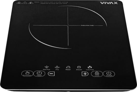 Vivax Countertop Burner Induktion Single Schwarz
