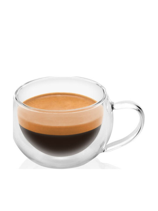 ETA Set of Cups Espresso Glass Transparent 160ml 2pcs