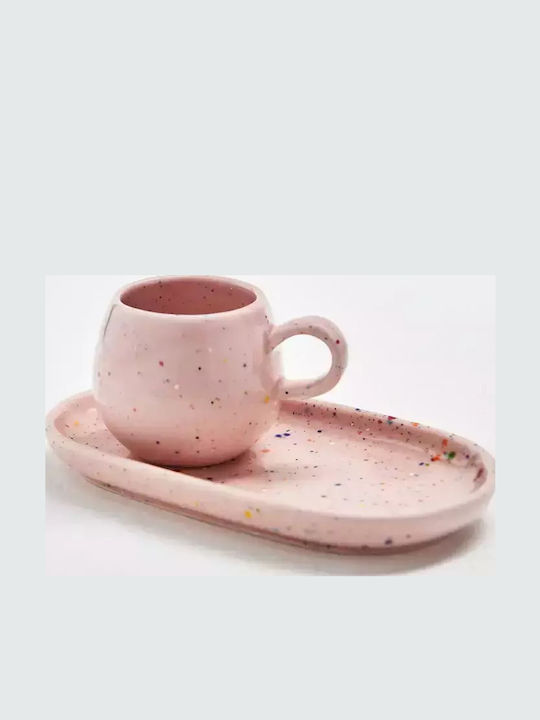 Egg Back Home Cup Espresso Ceramic Pink 90ml
