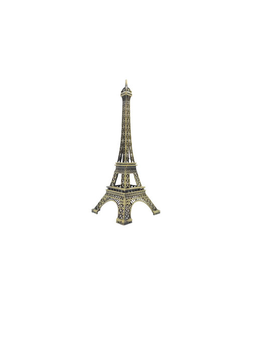 Metallic Miniature Bronze Eiffel Tower Paris 13x5cm 8333-k