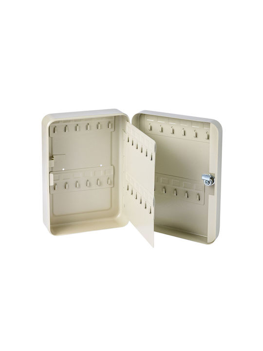 Agățătoare Chei Metalică Compartimente 48 Compartimente Cu Încuietoare 18x25cm