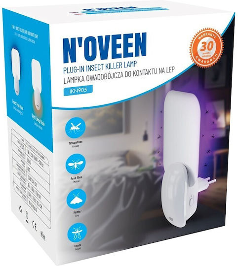 N'Oveen Înșelătorie electrică pentru insecte 30W 120m²