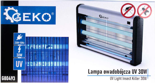Geko Geko Electric Bug Zapper with High Voltage Grid 30W G80493