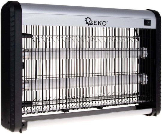 Geko Geko Elektrischer Insektenvernichter mit Hochspannungsnetz 20W G80492