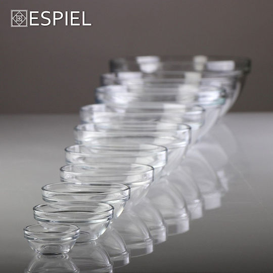 Espiel Chef Salatieră Sticlă Transparent 30x30x12.6cm 1buc