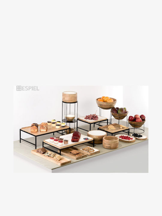 Espiel Салатна купа Дърво Бежов 26x10x10см 1бр