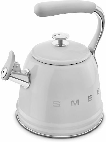 Smeg Teekanne Rostfreier Stahl Gray 2300ml