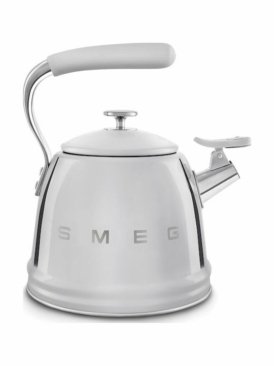 Smeg Ceainic Inox Gri 2300ml