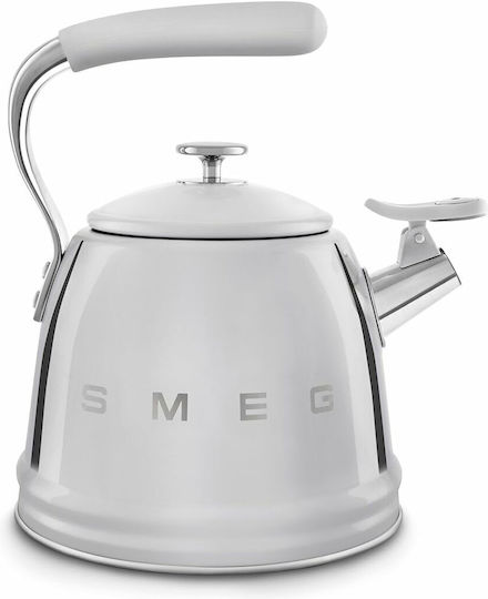 Smeg Teekanne Rostfreier Stahl Gray 2300ml