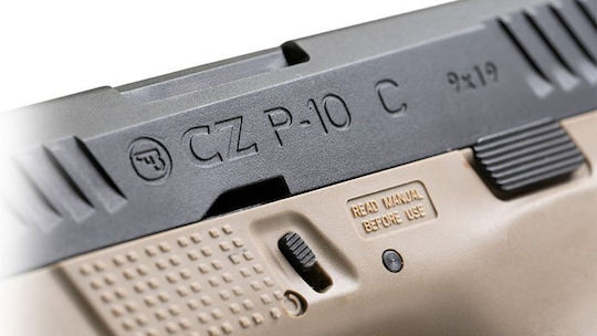 Asg Αεροβόλο Πιστόλι Προσυμπιεσμένου Αέρα CZ P-10C Blowback Μεταλλικό 6mm