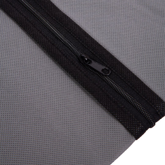 Sidirela Fabric Hanging Storage Case For Suits in Gray Color 60x95cm 1pcs