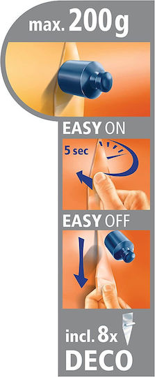Edding Deco Powerstrips 58900-00017 Cremăstrașuri cu autocolant Plastice Transparente 5buc