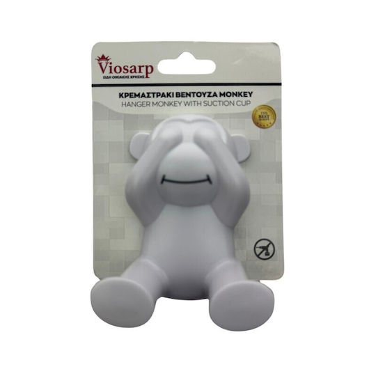 Suction Hook Monkey W7891 6.4x3.5x8cm Viosarp