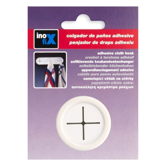 Inofix 2089-2 Cremăstrașuri cu autocolant Plastice Albe 1buc