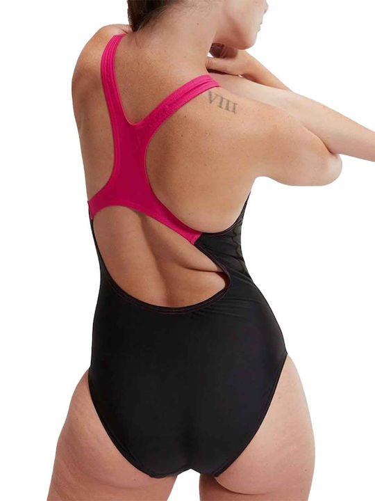 Medley Logo One-Piece Swimsuit Black