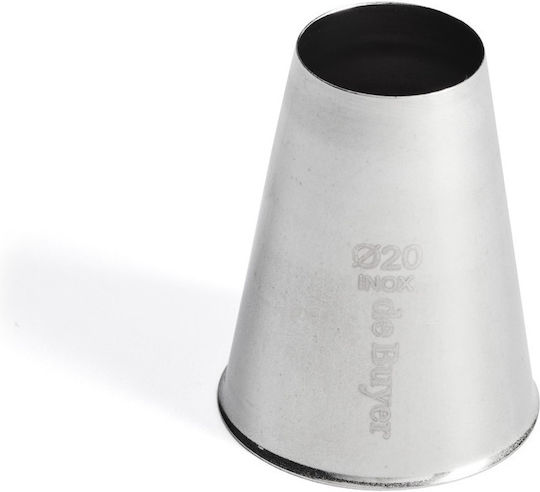 De Buyer Μύτη για Κορνέ Ζαχαροπλαστικής Inox 2cm 2111.20N