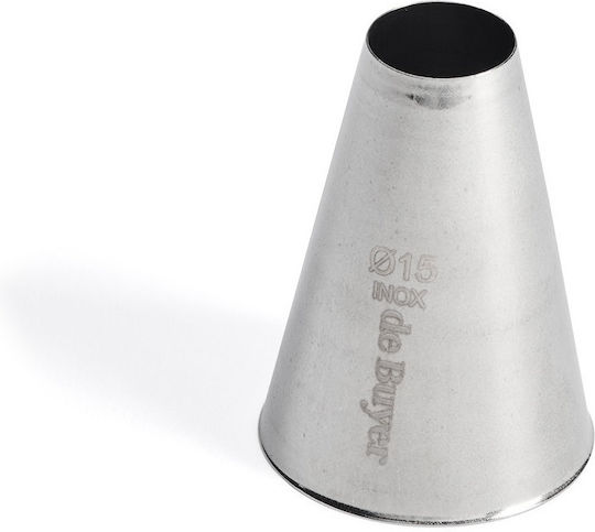 De Buyer Μύτη για Κορνέ Ζαχαροπλαστικής Inox 1.5cm 2111.15N