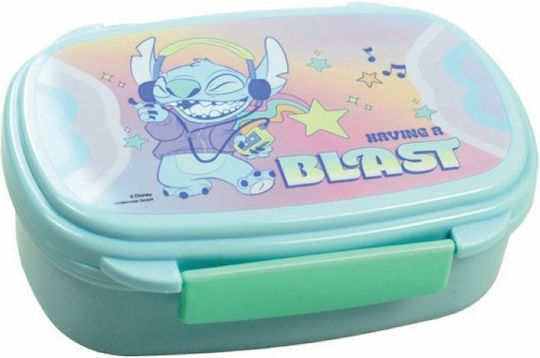 Disney Stitch Πλαστικό Παιδικό Σετ Φαγητού Πολύχρωμο