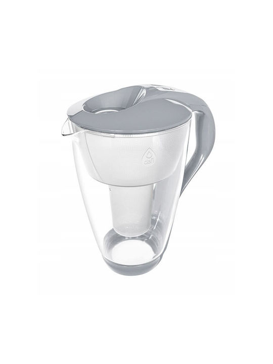 Dafi Crystal Κανάτα Σερβιρίσματος Πλαστική White με Φίλτρο 2000ml