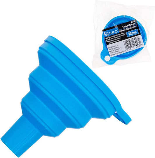 Universal Collapsible Silicone Funnel 70 Mm Geko G02157
