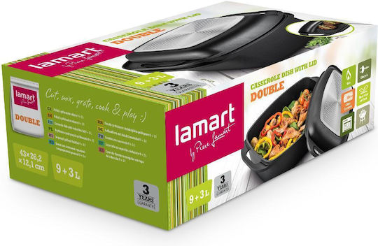 Lamart Гърне от Чугун 43x26.2см 1бр