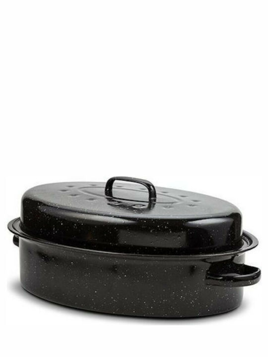 Ankor Dutch Oven Oval with Grill 42x32cm 1pcs