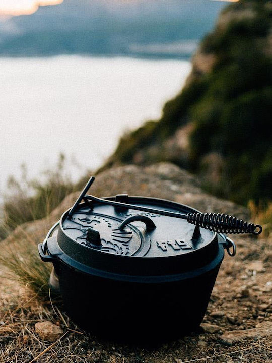Petromax Dutch Oven Round Cast Iron 26x26cm 1pcs