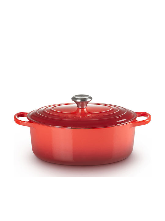 Le Creuset Signature Dutch Oven Round Cast Iron with Grill 16cm 1pcs