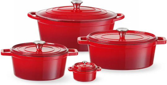 Hendi Oală Rotundă de Fontă 6.88lt 1buc