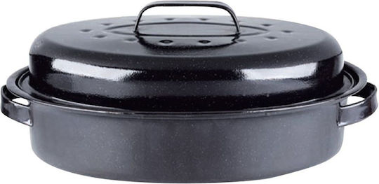 Homestyle Dutch Oven Oval mit Grillrost 45x35cm 1Stück