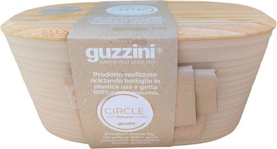 Guzzini Кутия за хляб с капак Пластмаса Бежова 39.2x19x19см Guzzini Кутия за хляб с капак Пластмаса Бежова 39.2x19x19см