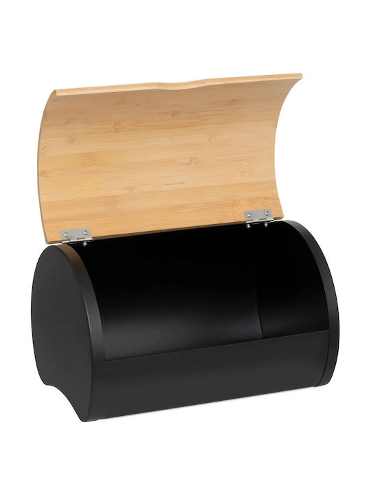 5Five Axera Cutie de pâine cu capac Metalic Bej 32x20.5x32cm