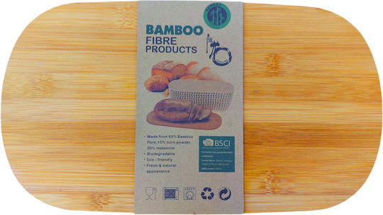 Flowers Bread Box with Lid made of Bamboo Multicolour 35x18x14cm