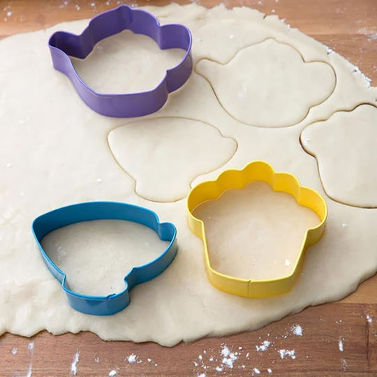 Wilton Metallic Cookie Cutter 3pcs