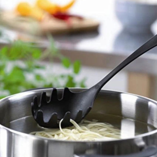 Fiskars Deep Pasta Colander Spoon Made of Silicone 28.5cm