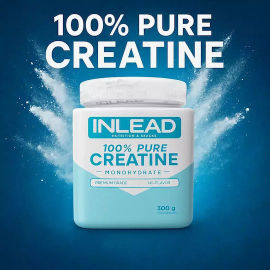 Inlead Nutrition Creatine Μονοϋδρική Κρεατίνη Unflavoured 300gr