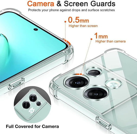 Back Cover Silicone Transparent (Oppo Reno8 Pro)