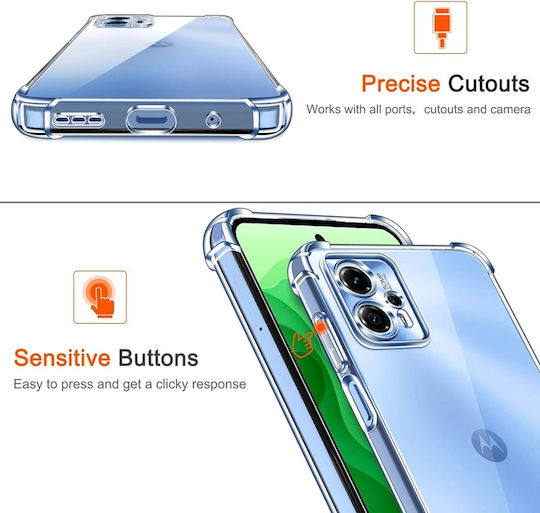 Back Cover Silicone Transparent (Moto G24 Power)