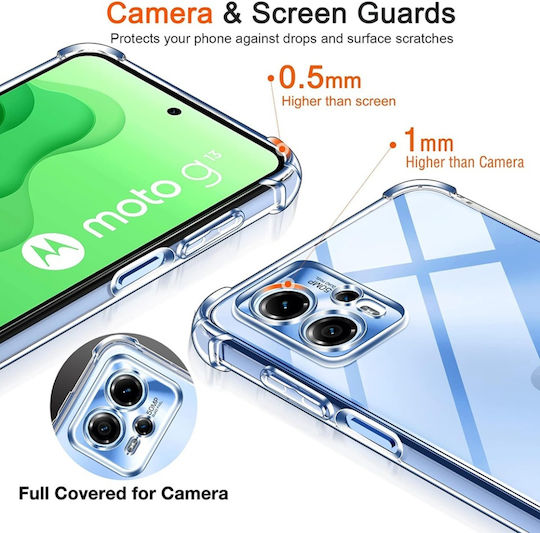 Back Cover Silicone Transparent (Moto G24 Power)