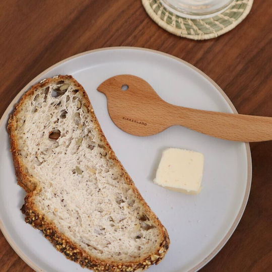 Kikkerland Butterdose Hölzernes Braun