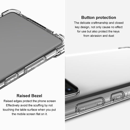 Back Cover Silicon Transparent (Motorola Edge 40 Neo)