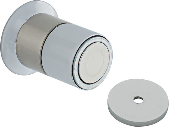 Opritor Ușă Magnetic Metalic Negru 1buc