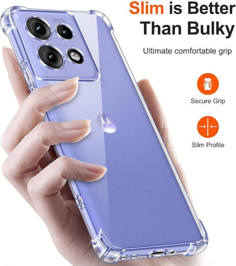 Back Cover Silicon Transparent (Motorola Moto G15, Motorola Moto G15 Power)