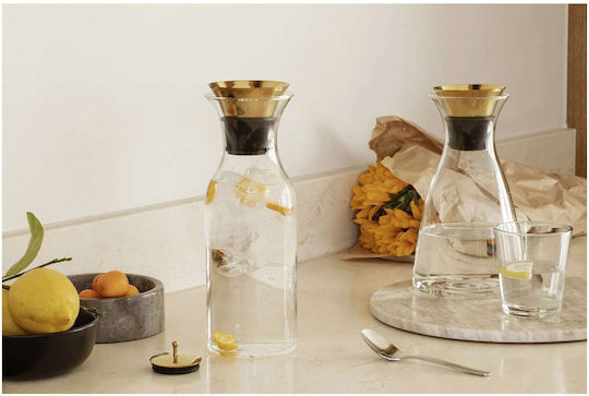 Eva Solo Flasche Wasser Glas mit Schraubverschluss Transparent 1000ml