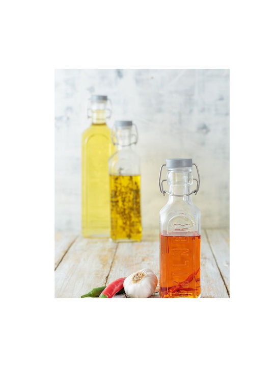 KIlner Glass Water Clip Top Bottle Kilner Transparent 600ml