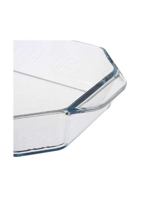 Espiel Borcam Glass Rectangular Heat-Resistant Cookware 2750ml
