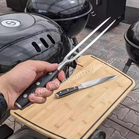 Outdoorchef Inox Serving Utensil Set Black 2pcs