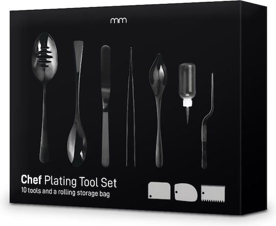 Mikamax Mikamax Kochgeschirr-Set Mit Rostfreiem Stahl 9 Stück Schwarz