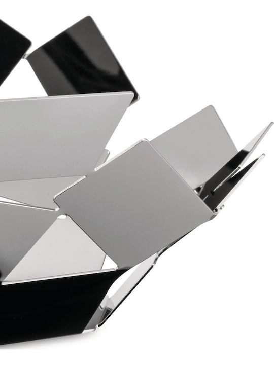 Alessi Φρουτιέρα Μεταλλική Λευκή 41.6x37.5x15εκ.