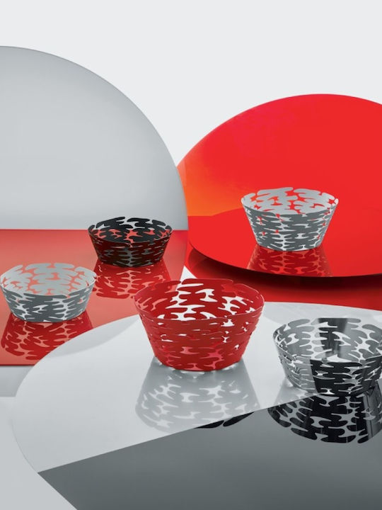 Alessi Barket Плодова кошница Inox Сребрист 21x21x10бр